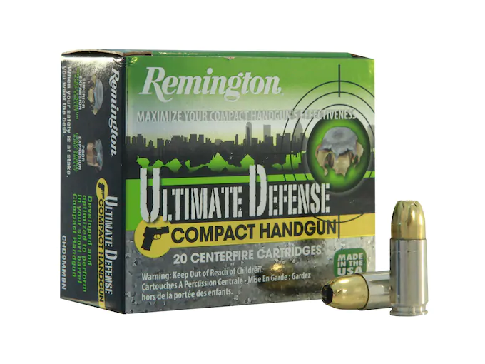 Remington-Ultimate-Defense-Compact-Handgun-Ammunition-9mm-Luger-124-Grain-Brass-Jacketed-Hollow-Point-