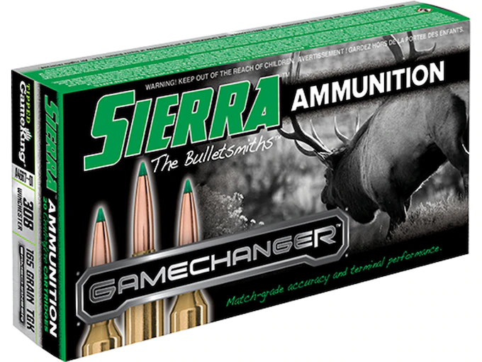 Sierra-GameChanger-Ammunition-308-Winchester-165-Grain-Tipped-GameKing-Box-of-20-