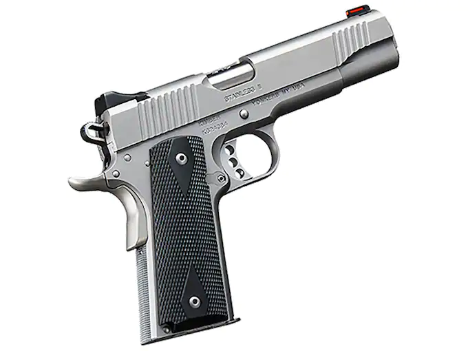 Kimber-Stainless-II-Semi-Automatic-Pistol-45-ACP-522-Barrel-7-Round-Stainless-Black